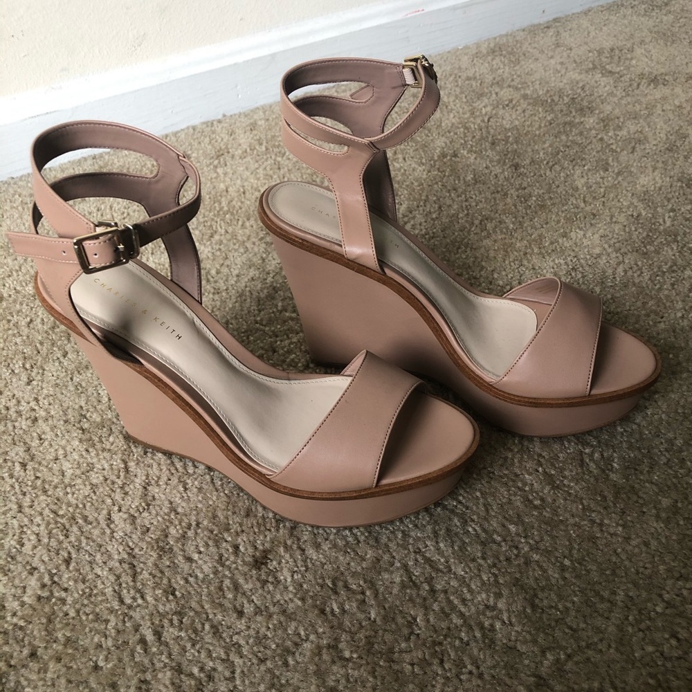 Nude Sandals.